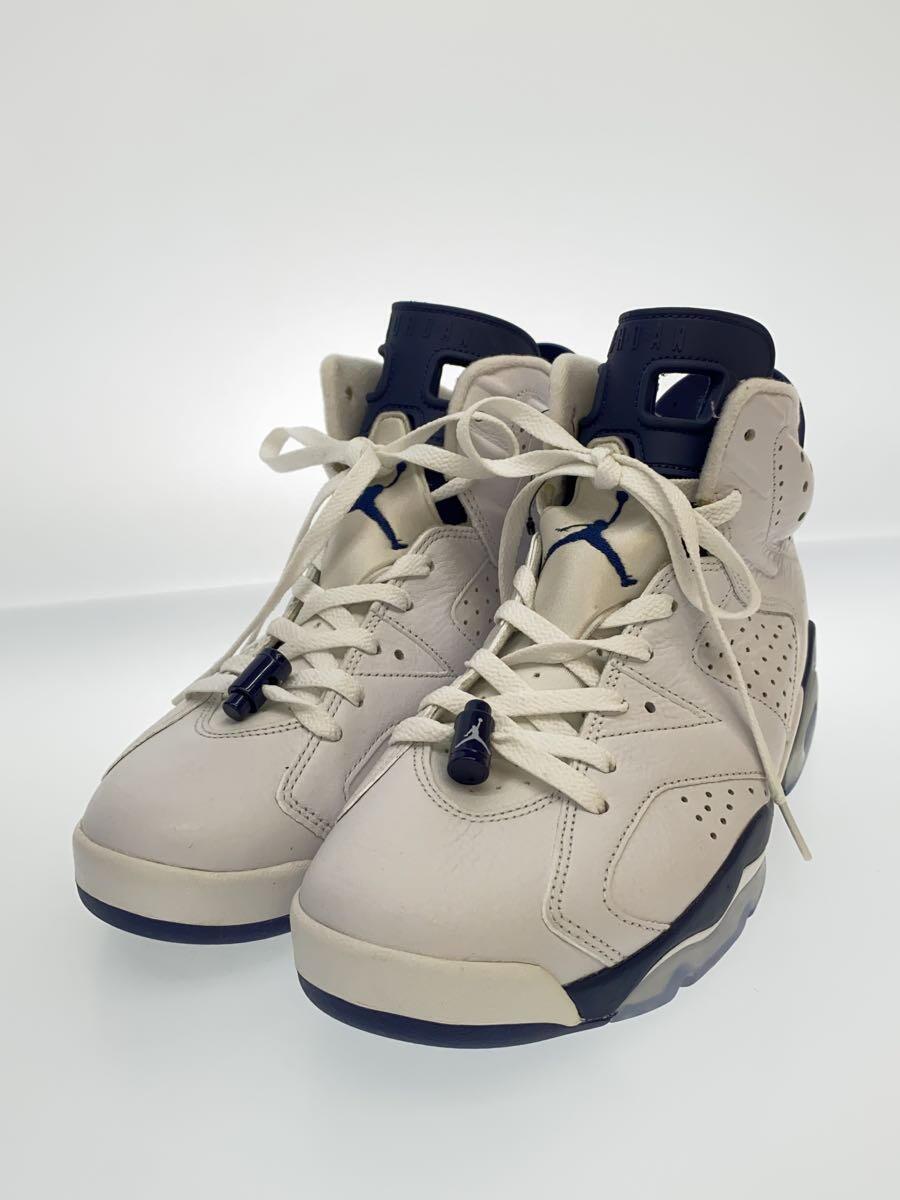 NIKE◆AIR JORDAN 6 RETRO_エア ジョーダン 6 レトロ/27.5cm/WHT_画像2