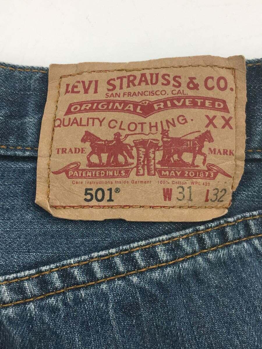 Levi’s◆Levi’s/リーバイス/ボトム/31/コットン/インディゴ/無地/00501.0162_画像5