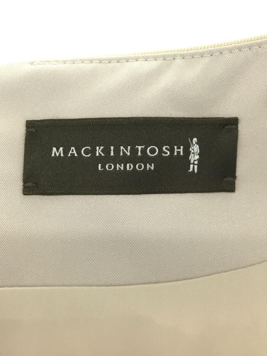 MACKINTOSH LONDON◆半袖ワンピース/38/アセテート/BEG/G5J07-328-40_画像3