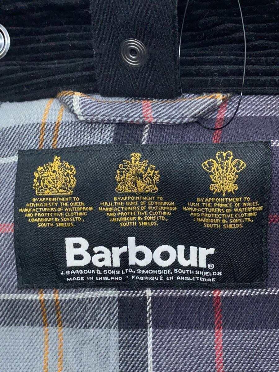 Barbour◆デッキジャケット/40/コットン/BLK/1502366