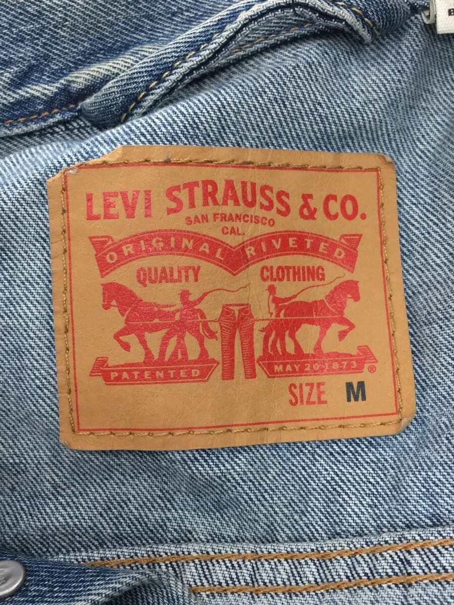 Levi’s◆Gジャン/M/コットン/IDG/無地/PC9-72334-0583_画像3