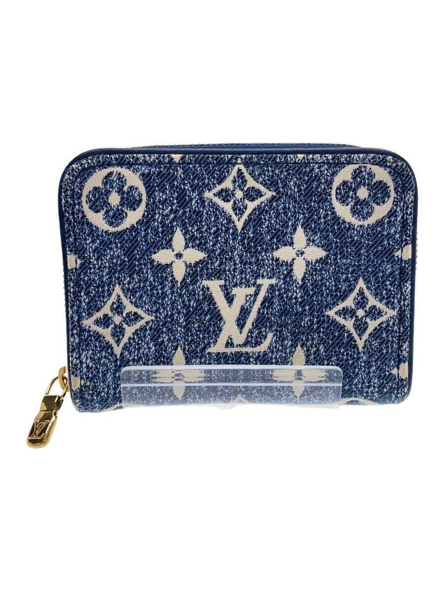 LOUIS VUITTON◆ジッピーコインパース モノグラム/コインケース/デニム/IDG/モノグラム/レディース/M81185_画像1