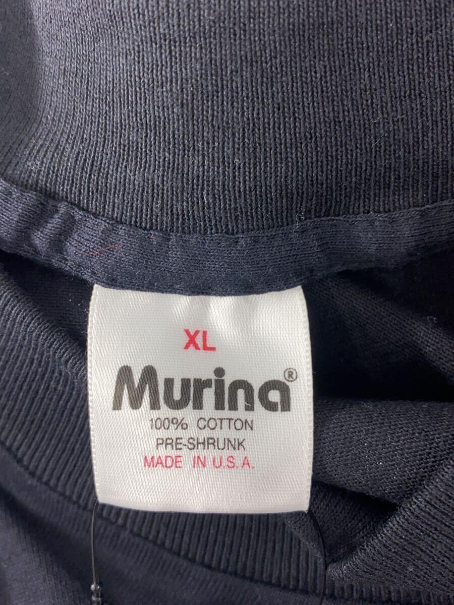 Murina◆90s/Tシャツ/XL/コットン/BLK/ヴィンテージ_画像3