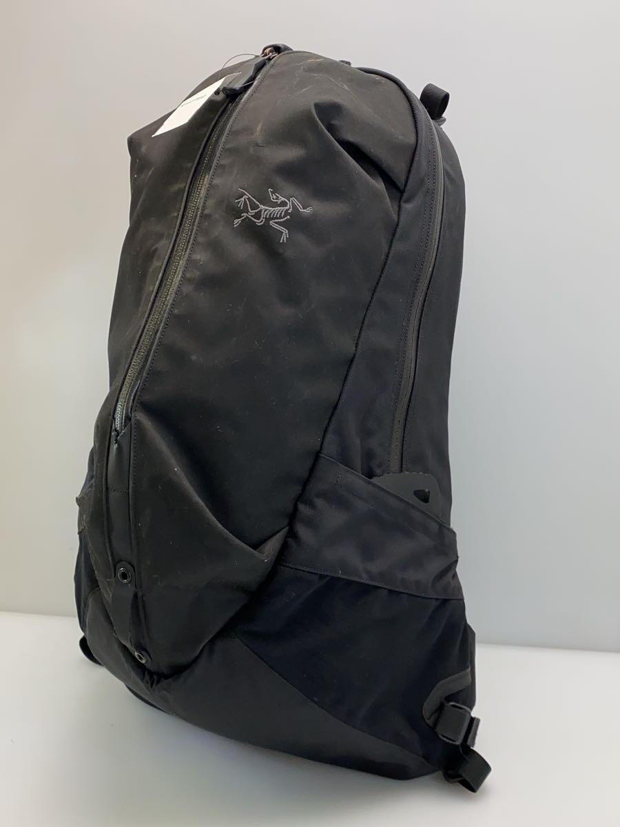 ARC’TERYX◆リュック/ナイロン/BLK/24016-119936-05/19/ARRO 22 BACKPACK/※使用感有_画像2