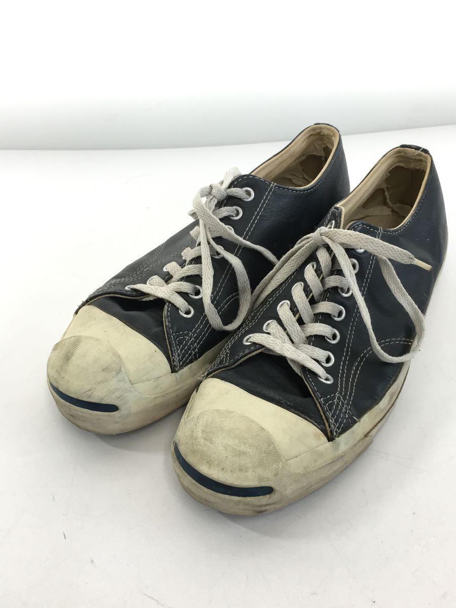 CONVERSE◆ジャックパーセル/US9/NVY/レザー/USA製/90s_画像2