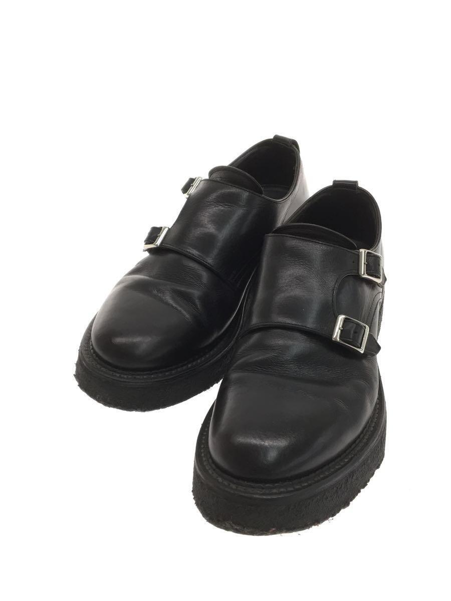 KIDS LOVE GAITE◆シューズ/US7/BLK/レザーの画像2