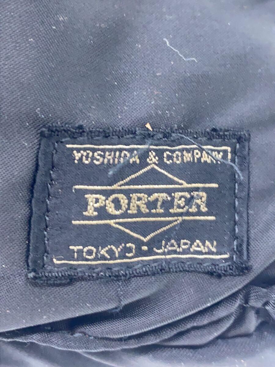 PORTER◆ショルダーバッグ/TANKER/タンカー/2WAY/ナイロン/BLKの画像5