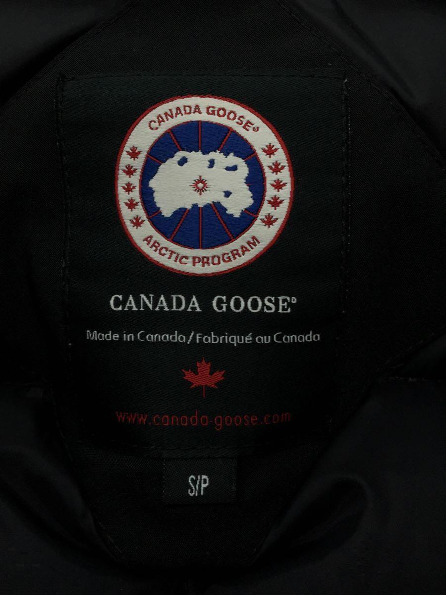 CANADA GOOSE◆CITADEL PARKA FUSION FIT/ダウンジャケット/S/ポリエステル/BLK/無地/4567M_画像3