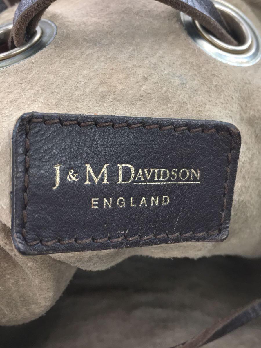 J&M DAVIDSON◆ショルダーバッグ/スウェード/BRW/無地_画像5