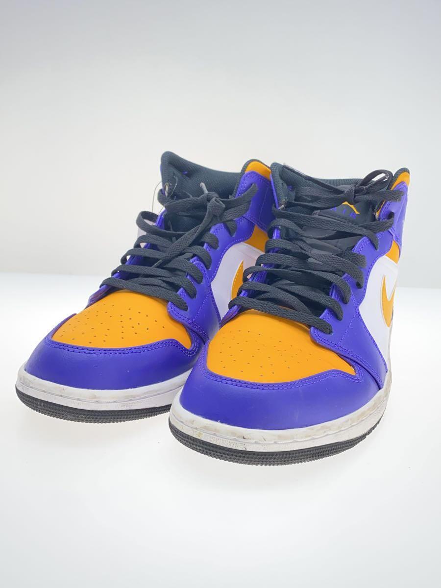 NIKE◆AIR JORDAN 1 MID_エア ジョーダン 1 ミッド/28.5cm/PUP_画像2