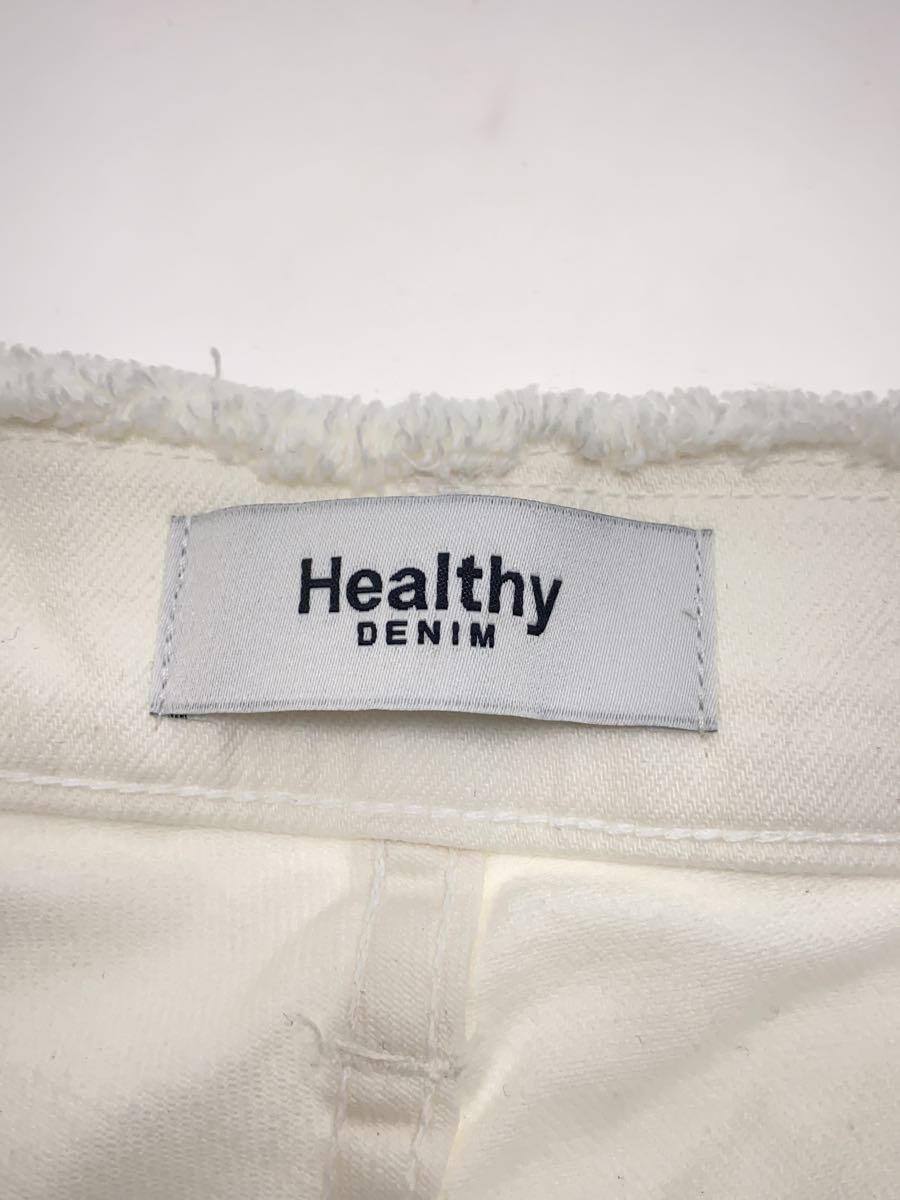 Healthy DENIM◆ボトム/24/コットン/WHT_画像4