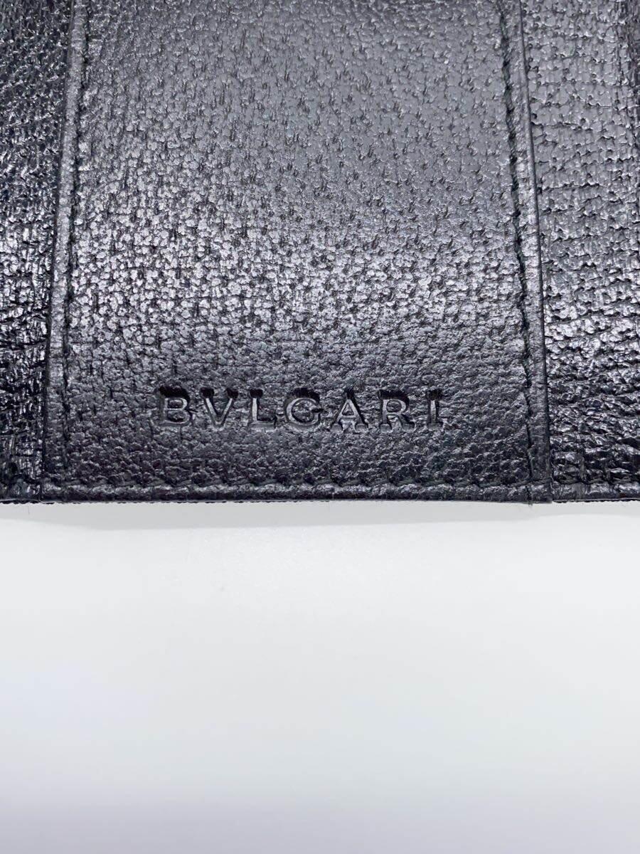 BVLGARI◆キーケース/-/BLK/総柄/メンズ/6連/ブルガリ_画像3