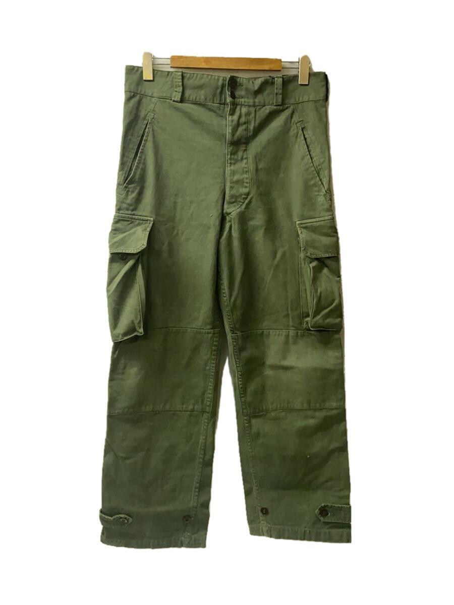 FRENCH MILITARY◆50s/VINTAGE/M-47/AIR FORCE TYPE/ボトム/コットン/GRN/無地_画像1