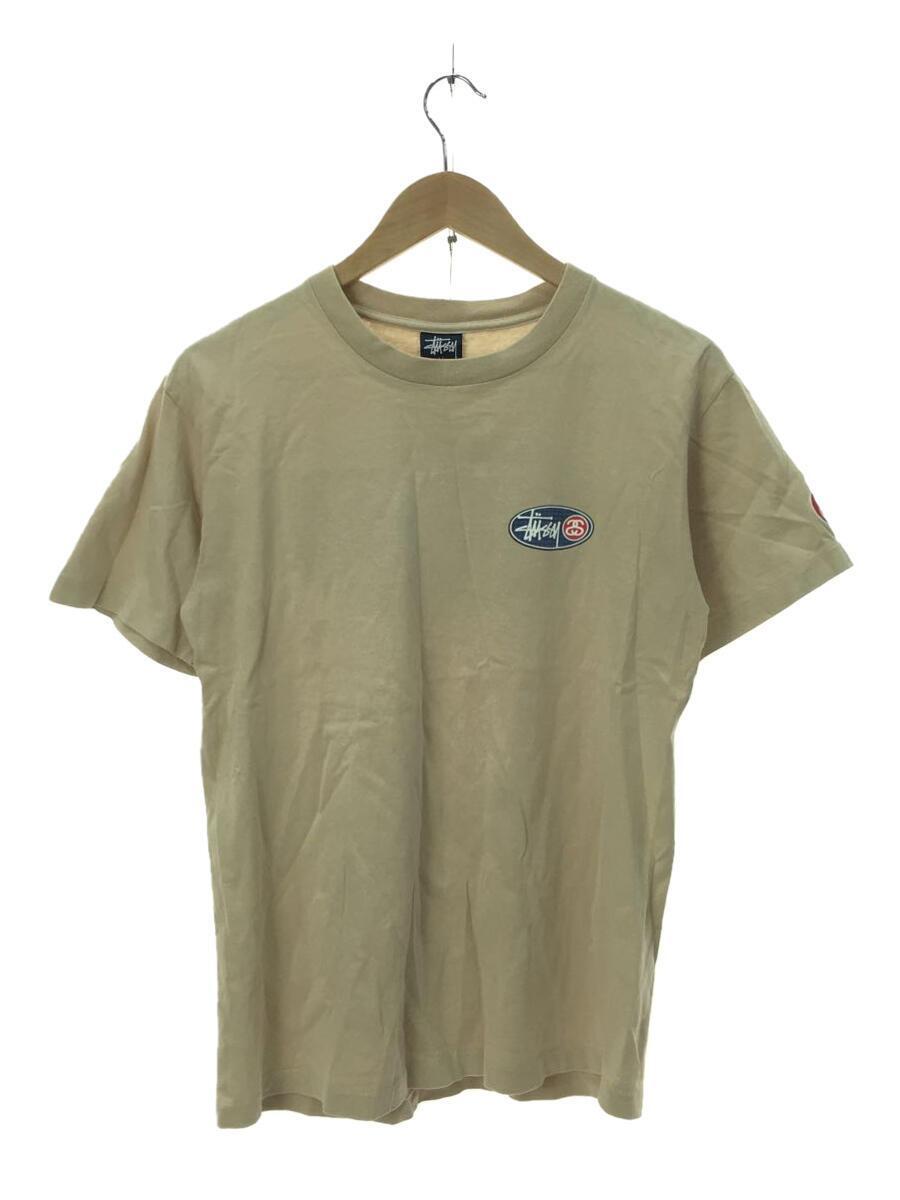 STUSSY◆紺タグ/Tシャツ/M/コットン/BEG