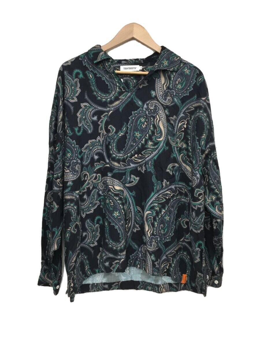 即日発送】 TIGHTBOOTH PRODUCTION◇22AW/PAISLEY L/S OPEN SHIRT/長袖