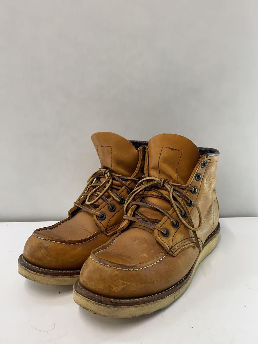 RED WING◆CLASSIC MOC/レースアップブーツ/25.5cm/BRW/レザー/875_画像2