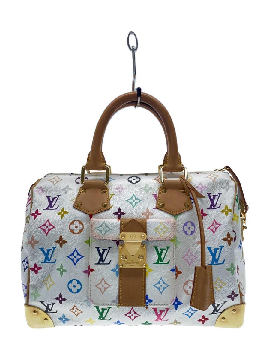 LOUIS VUITTON◆M92643/スピーディ30/モノグラム・マルチカラー/ボストンバッグ/PVC/モノグラム/LV/ロゴ