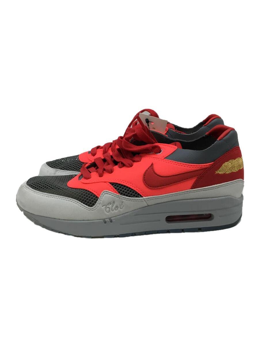 NIKE◆CLOT X AIR MAX 1 KISS OF DEATH_クロットXエアマックス ワンキスオブデス/25cm/R_画像1