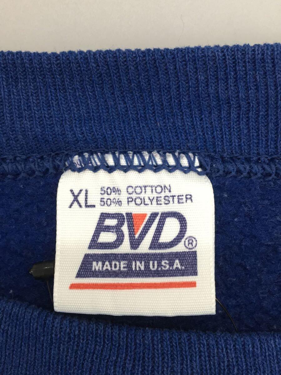 BVD◆スウェット/XL/コットン/BLU/MICHIGAN_画像3