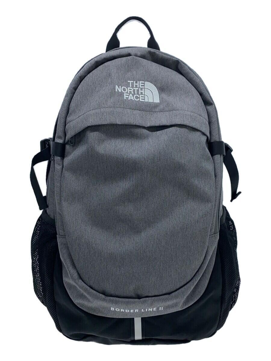 THE NORTH FACE◆BORDERLINE 2/リュック/ポリエステル/GRY/NM82180A_画像1