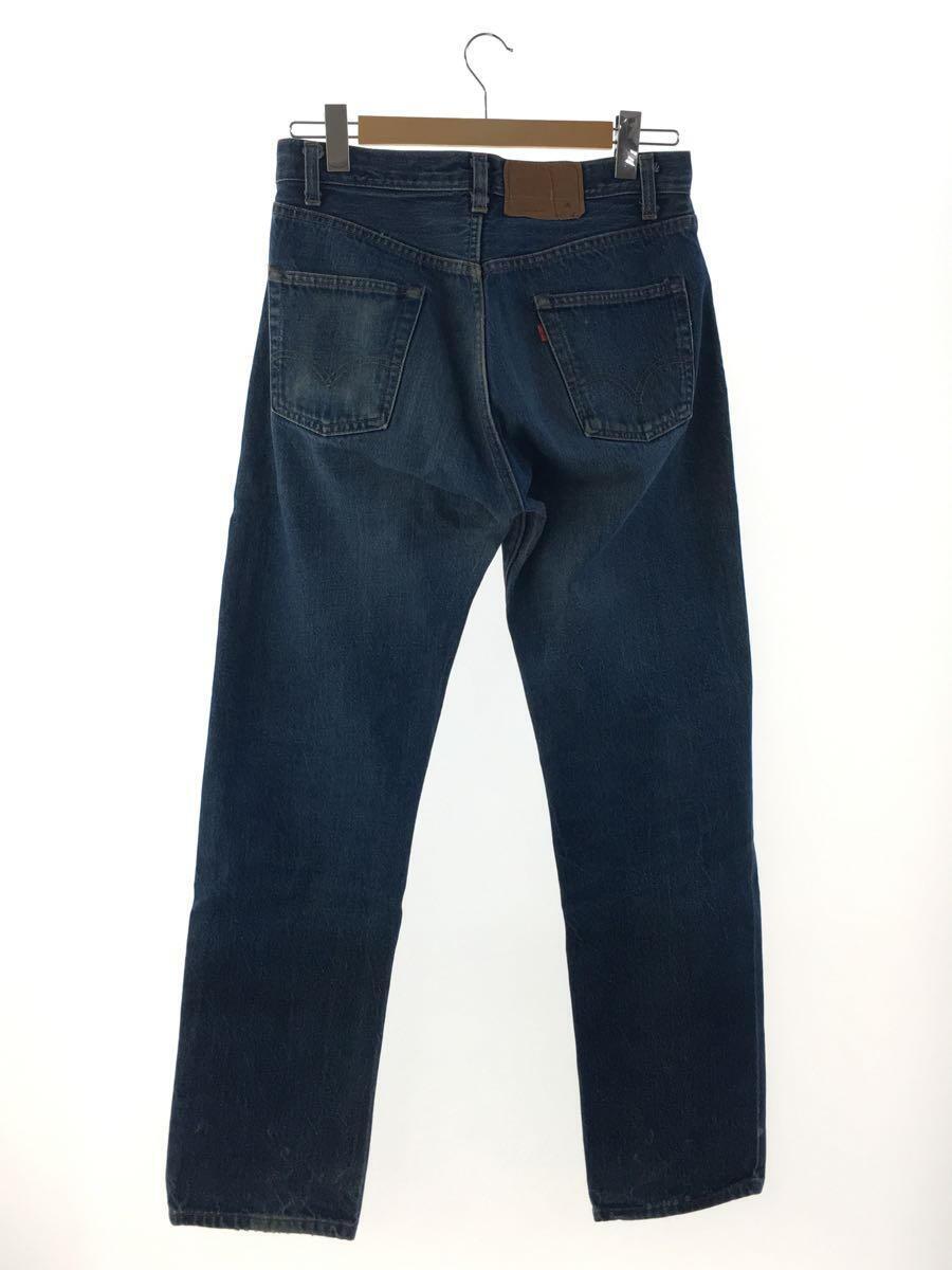 Levi’s◆-80s/501/ボタン裏653/W33L36/内股シングル/脇割/リペア裾シングル_画像2