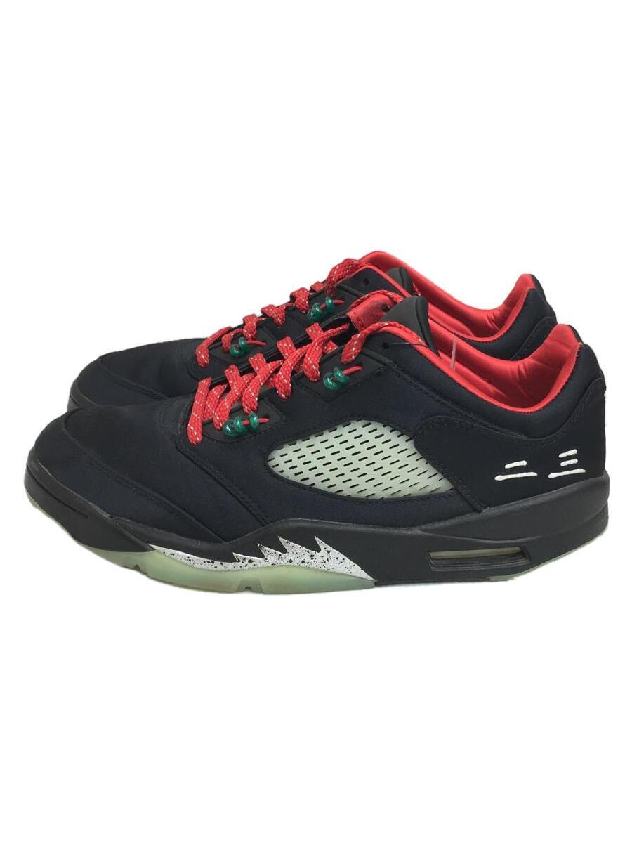 NIKE◆NIKE AIR JORDAN 5 RETRO LOW SP_ 5 レトロ ロー スペシャル/28cm/BL