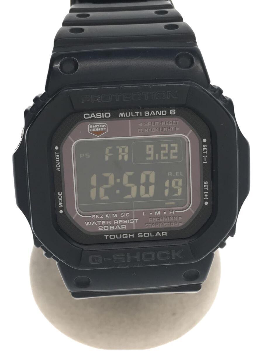 CASIO◆クォーツ腕時計/デジタル/ラバー/BLK/GW-M5610BC