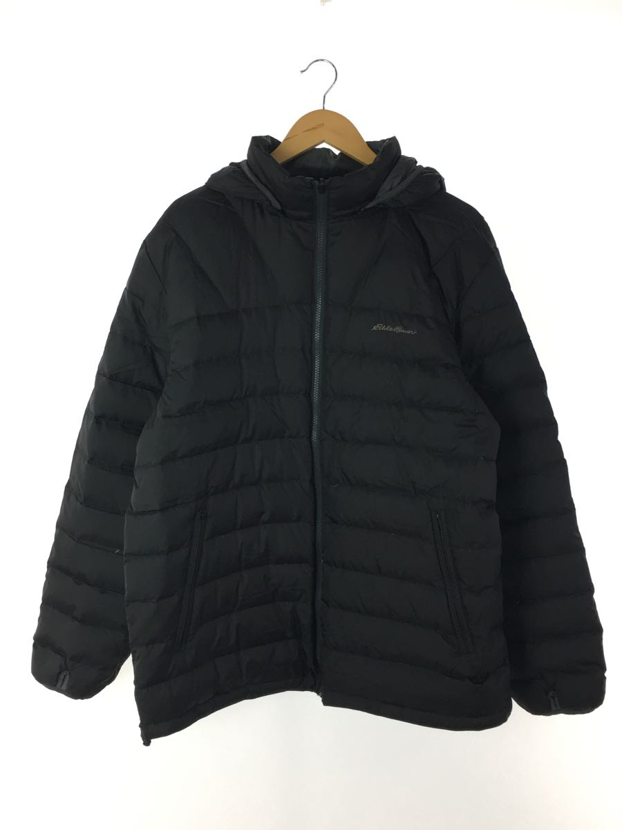 EDDIE BAUER◆リバーシブルダウンジャケット/XL/ナイロン/レッド_画像3