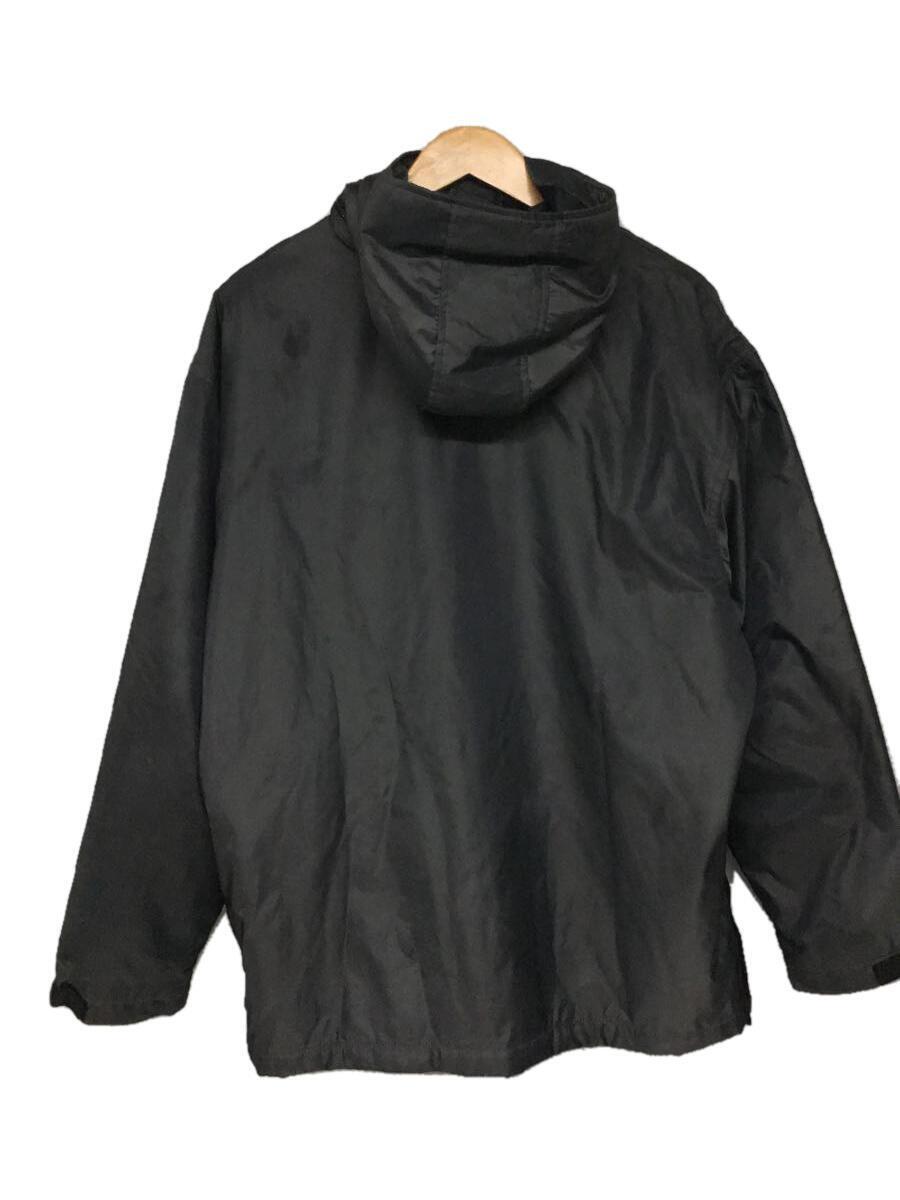GUESS◆90s Y2K Zip Design Hooded Shiny Jacket ジャケット M ナイロン GRY_画像2
