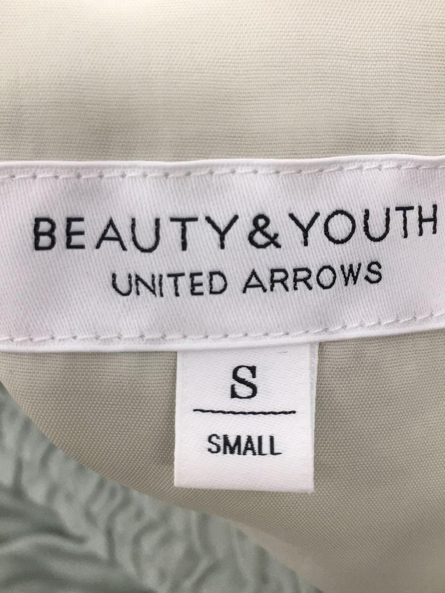 BEAUTY&YOUTH UNITED ARROWS◆ボトム/S/コットン/GRN/無地/1614-199-5216_画像4