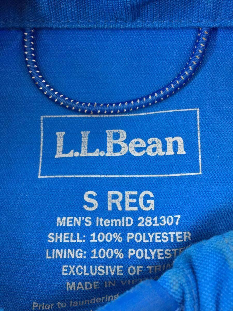 L.L.Bean◆ナイロンジャケット/S/ナイロン/BLU/無地_画像3