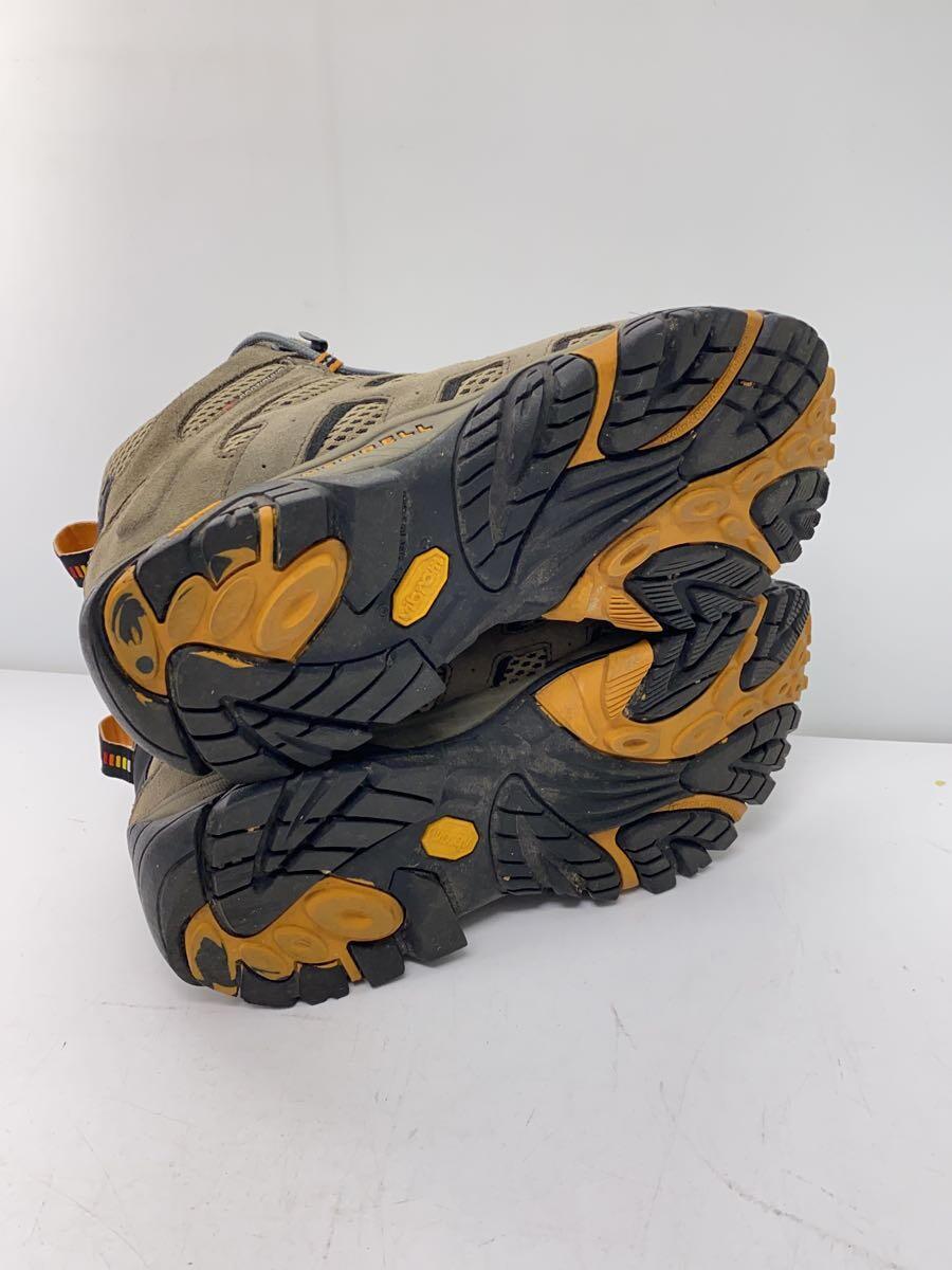 MERRELL◆ハイカットスニーカー/26.5cm/カーキ/スウェード/J86593_画像4