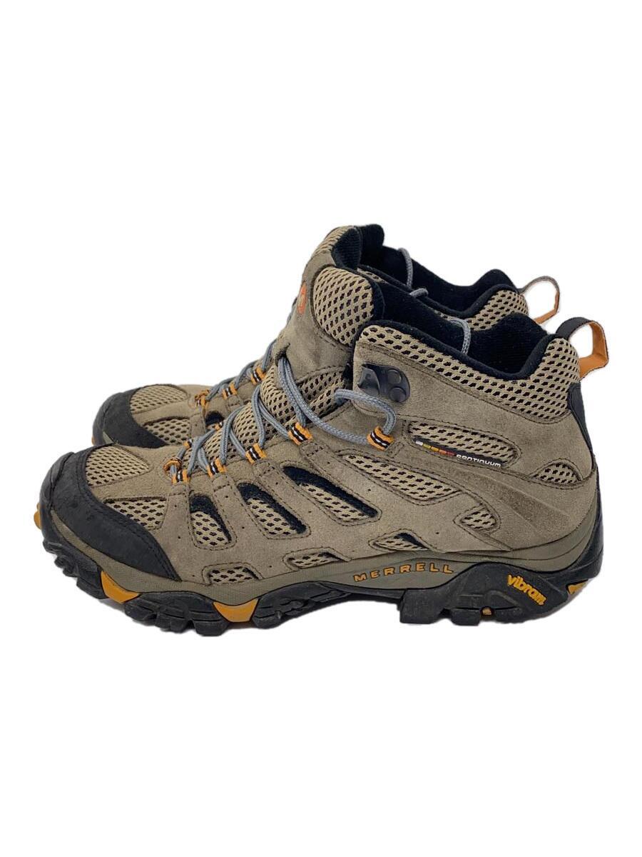 MERRELL◆ハイカットスニーカー/26.5cm/カーキ/スウェード/J86593_画像1