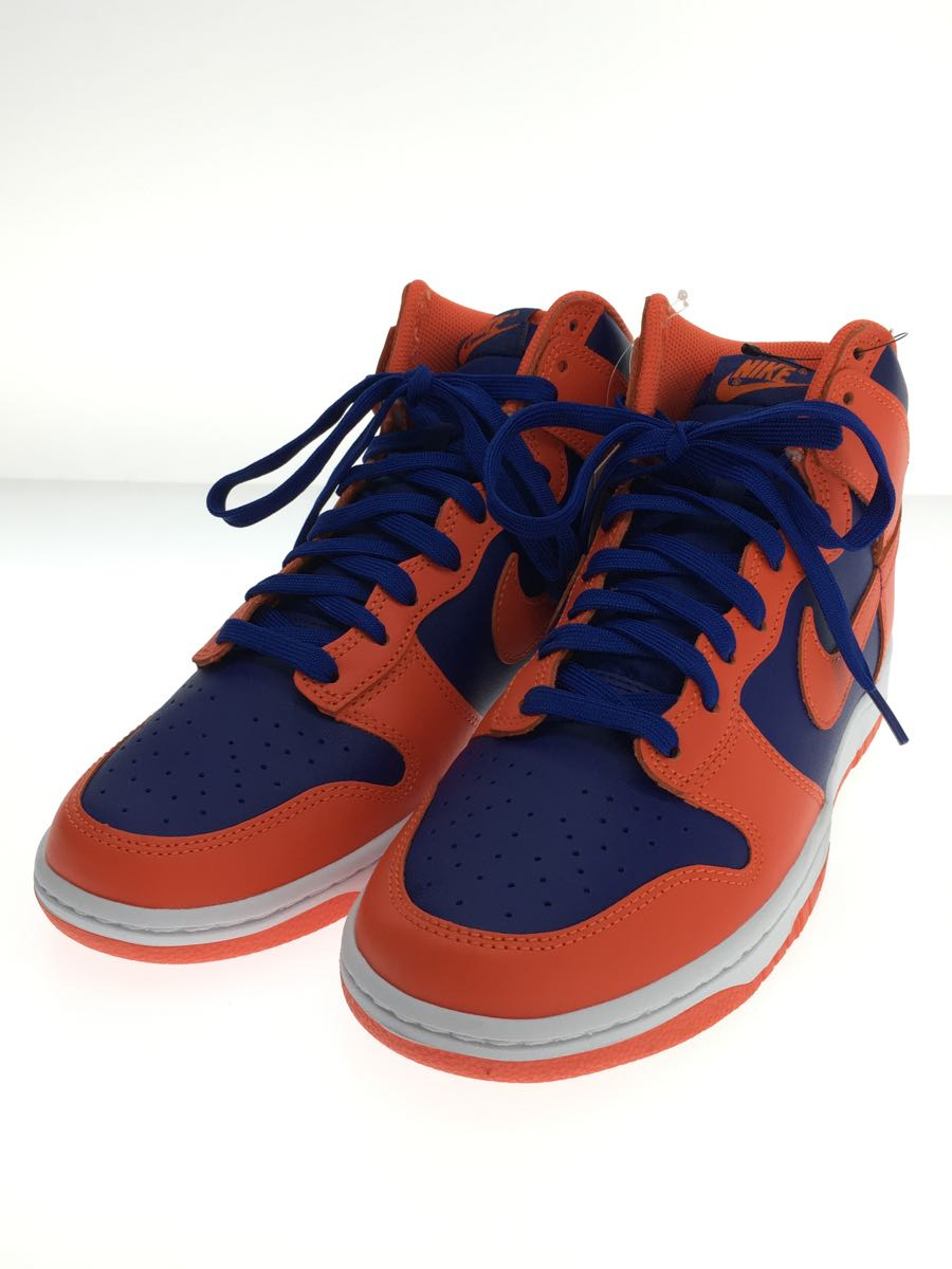 NIKE◆DUNK HI RETRO/ハイカットスニーカー/27cm/オレンジ/DD1399-800_画像2