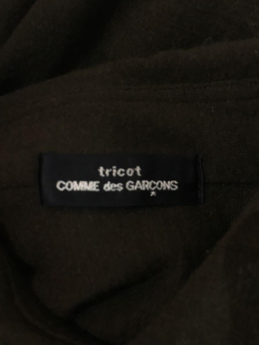 tricot COMME des GARCONS◆ワンピース/-/ウール/グリーン/無地/TT-080240_画像3