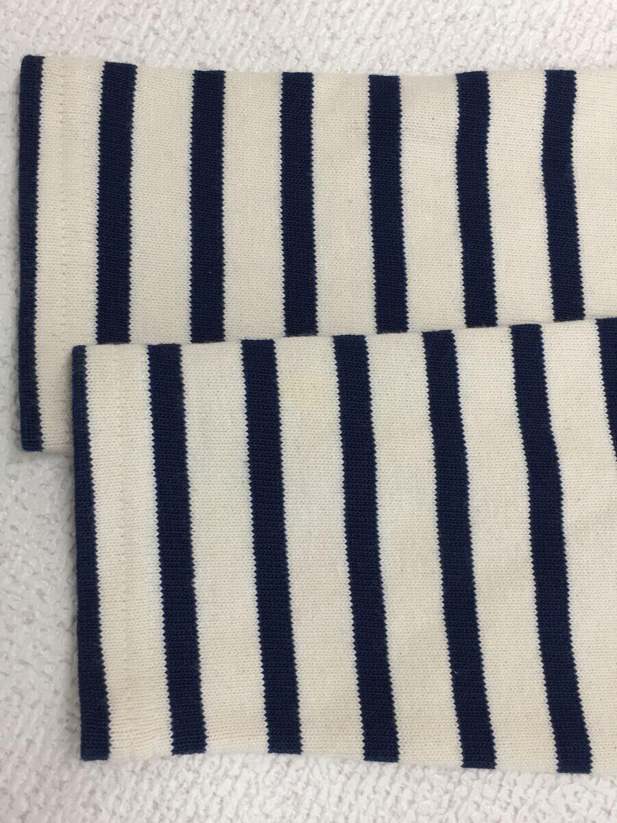 SAINT JAMES* long sleeve cut and sewn /0/ cotton /NVY/ border 