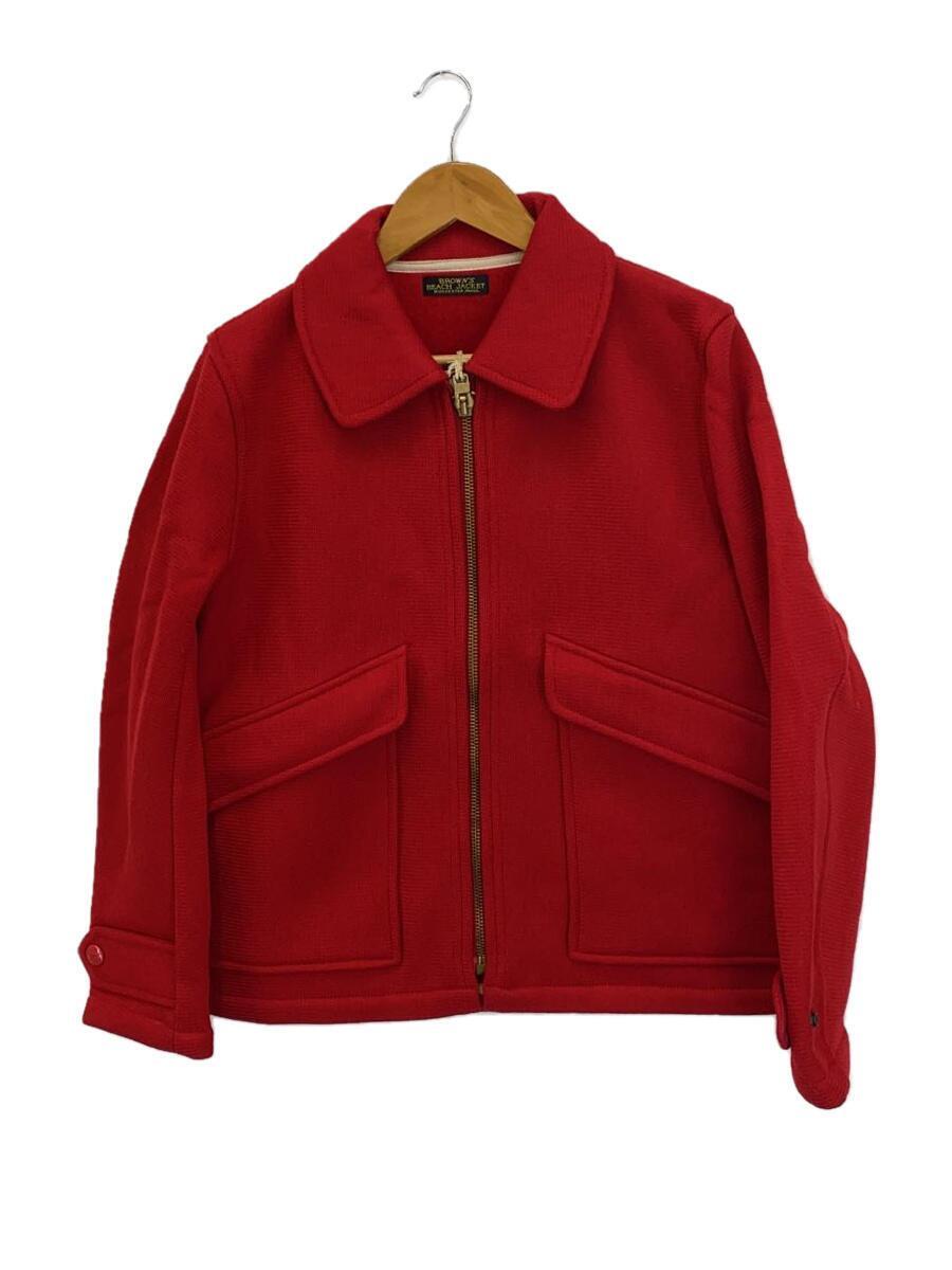 Brown’s BEACH JACKET◆カバーオール/38/ウール/RED/424