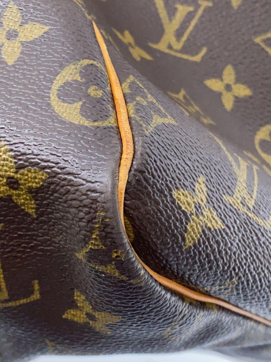 LOUIS VUITTON◆キーポル55_モノグラム・キャンバス_BRW/PVC/BRW_画像7