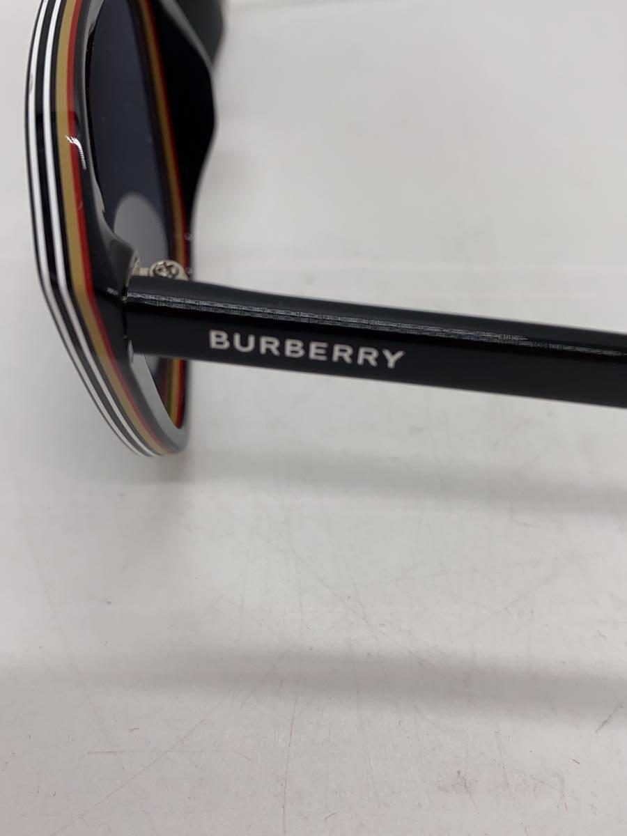 BURBERRY LONDON◆サングラス/-/プラスチック/BLK/BLU/メンズ/4286-F_画像4