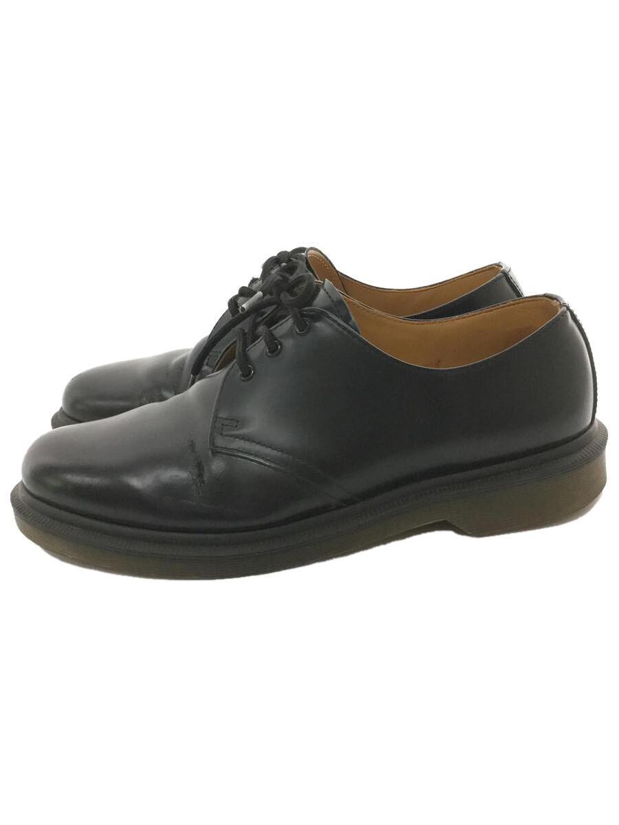 Dr.Martens◆ドレスシューズ/US8/BLK/レザー/1461PW 10078001_画像1