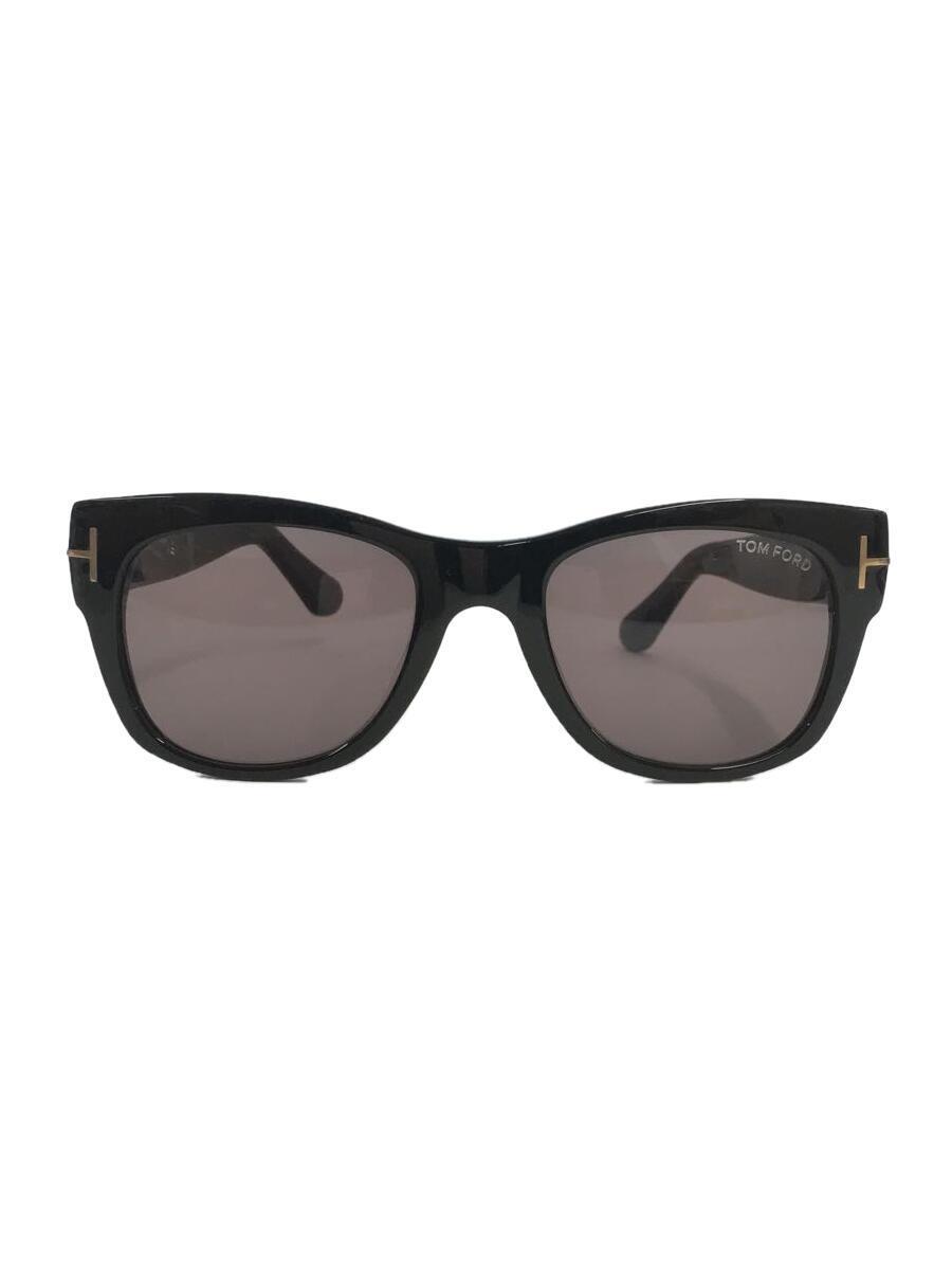 TOM FORD◆サングラス/ウェリントン/BLK/BLK/メンズ/TF58-F