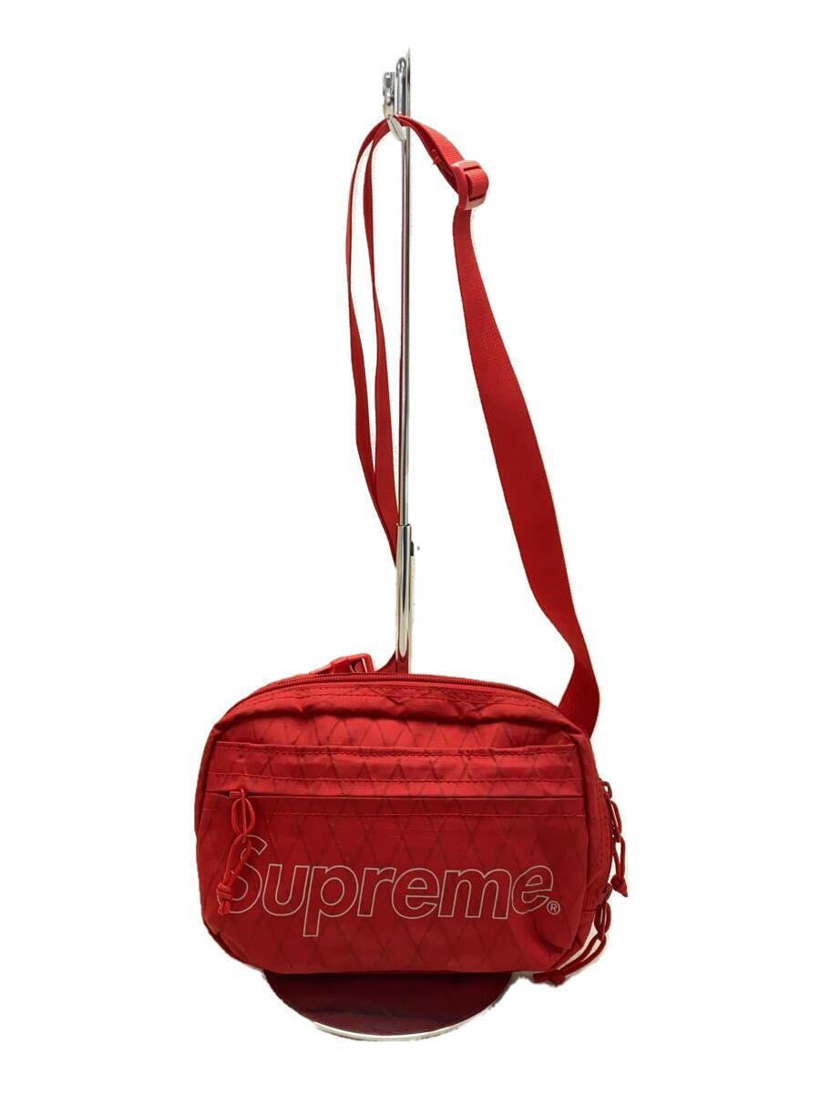 Supreme◆18AW/Shoulder Bag/ショルダーバッグ/ナイロン/RED