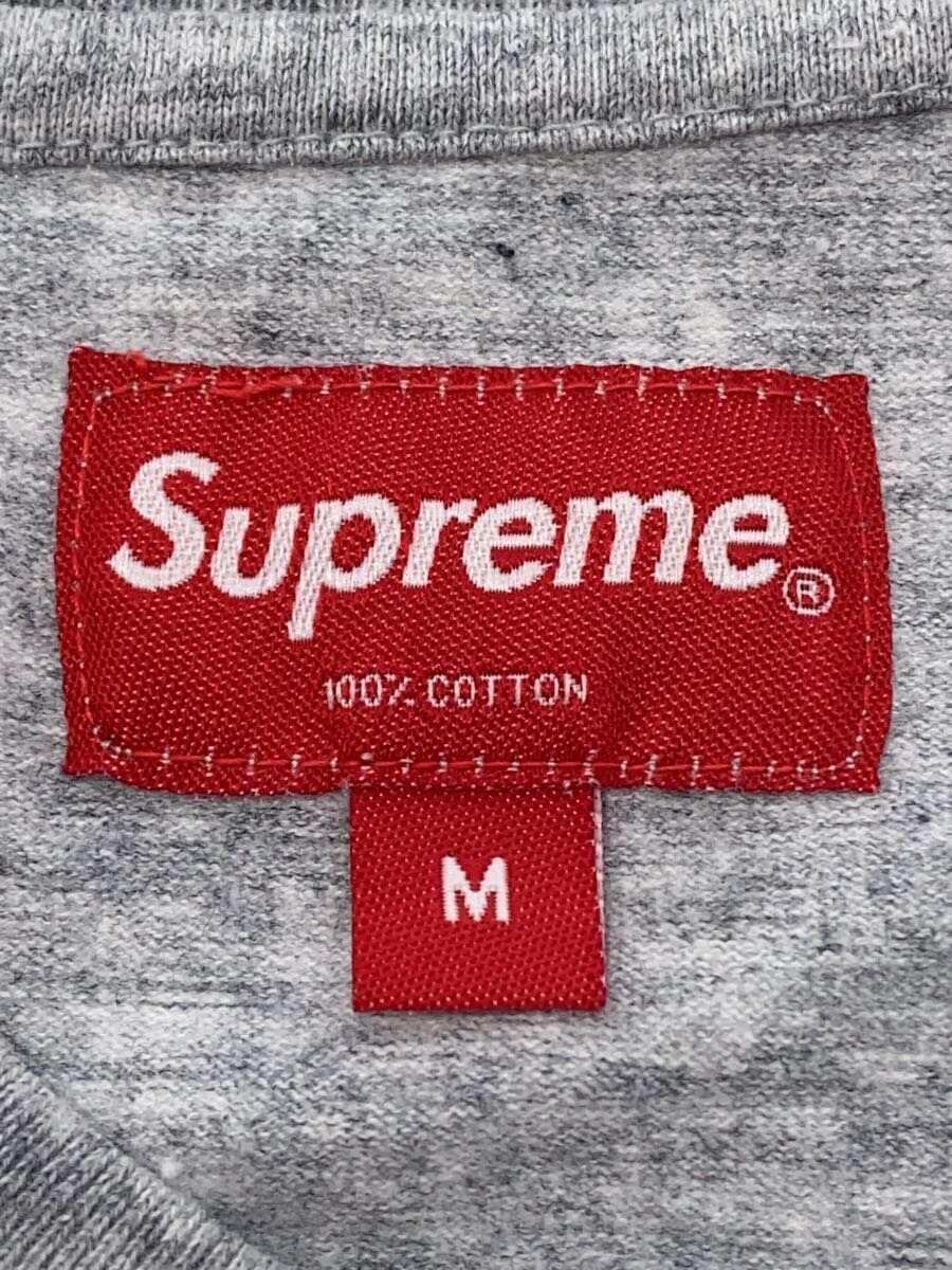 Supreme◆Tシャツ/M/コットン/GRY/small box LOGO_画像3