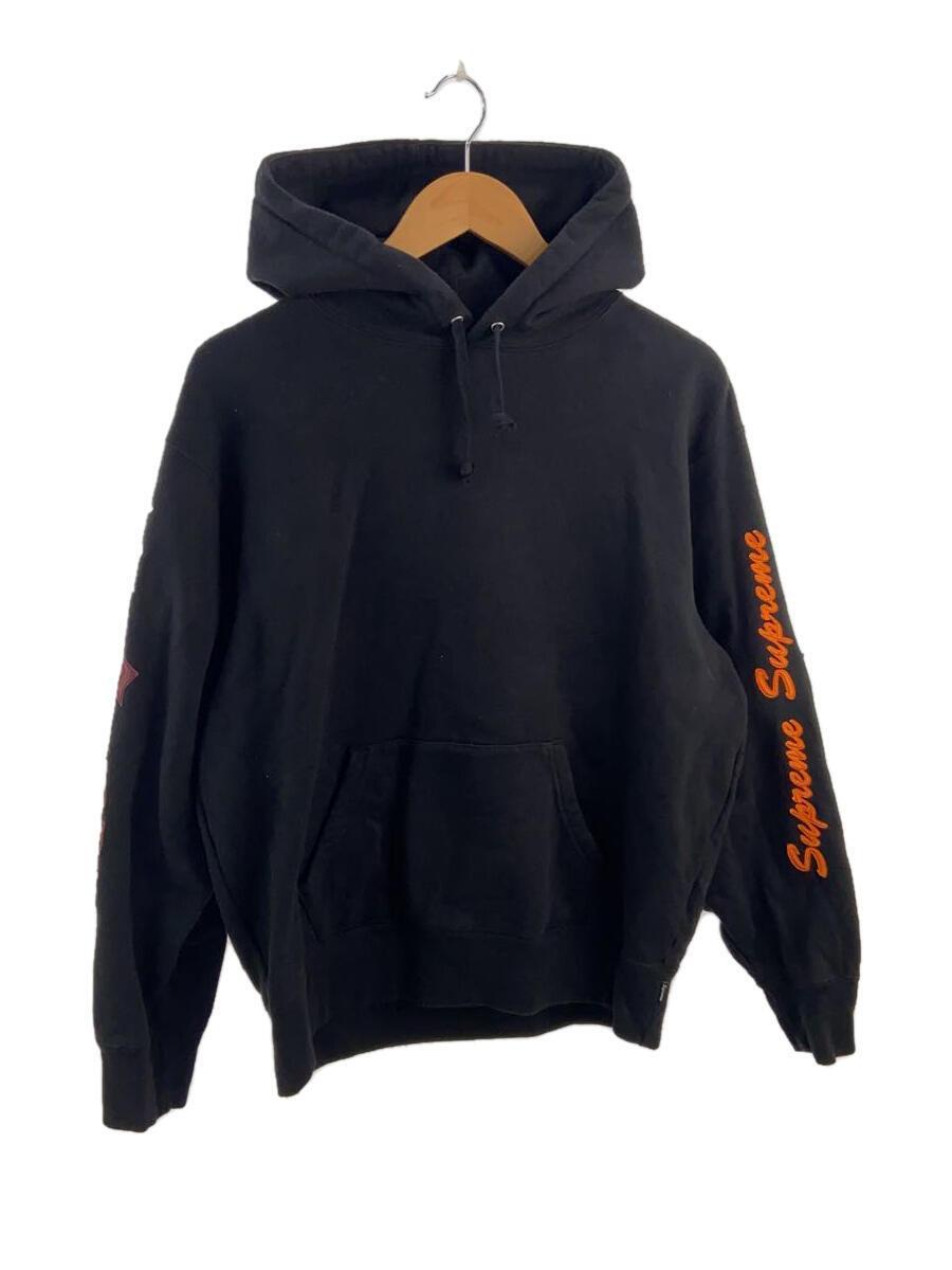 Supreme◆Multi Logo Hooded Sweatshirt/パーカー/S/コットン/BLK/21AW