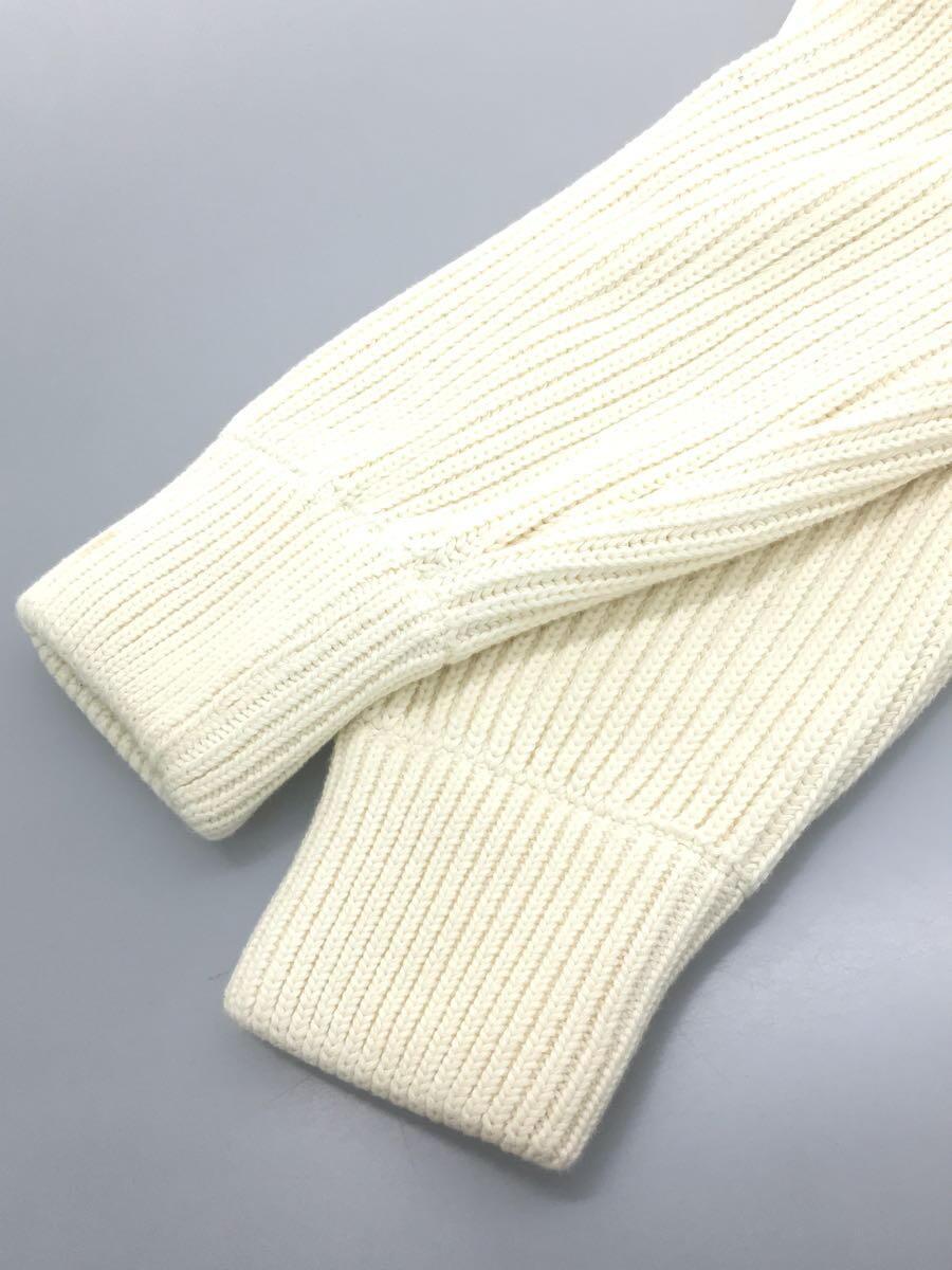 Maison Martin Margiela◆DRIVERS KNIT/ドライバーズニット/S50GP0091/ダブルジップ/ホワイト/(14)/M_画像5