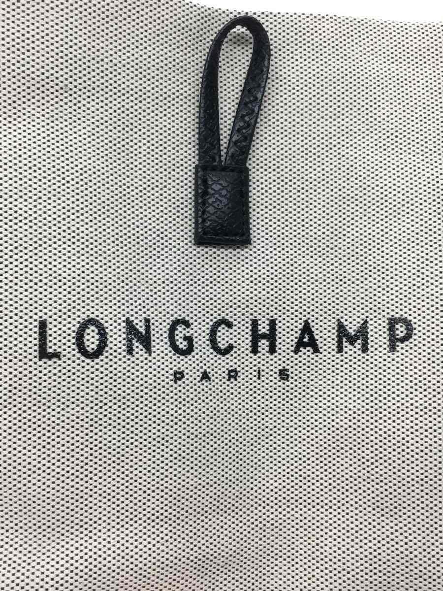 LONGCHAMP◆クロスボディバッグ/ショルダーバッグ/キャンバス/BEG_画像5