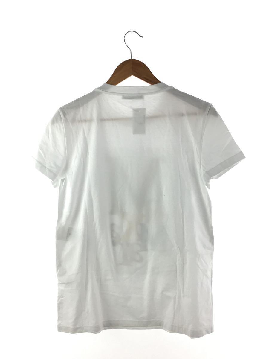 MAX MARA◆Tシャツ/M/コットン/WHT/19410212 6 70/レタリングプリントコットン/21SSの画像2