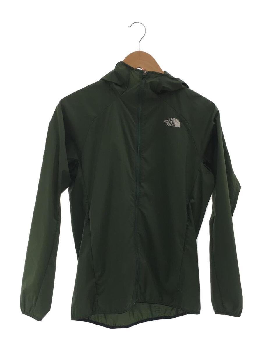 THE NORTH FACE◆SWALLOWTAIL VENT HOODIE_スワローテイルベントフーディ/S/ナイロン/GRN_画像1