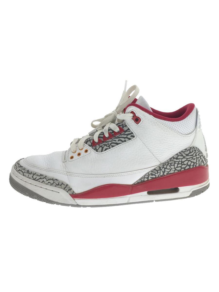 NIKE◆AIR JORDAN 3 RETRO_エア ジョーダン 3 レトロ/28.5cm/CT8532-126