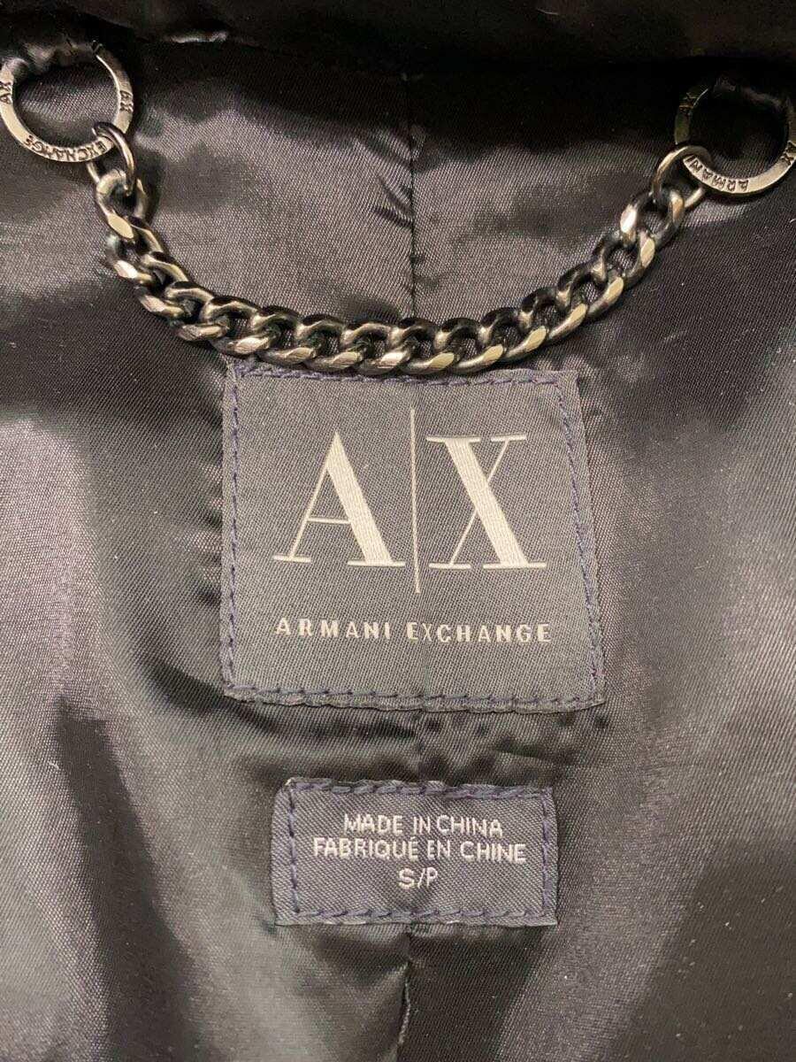 ARMANI EXCHANGE◆ダウンジャケット/S/ポリエステル/BLK/2532-11017-9242_画像3